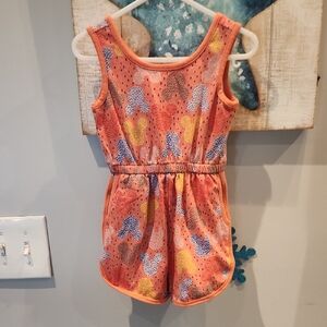 Hanna Andersson Disney Girls Sz 3T Colorful Sleeveless Romper